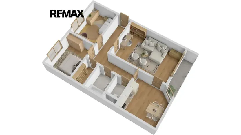 Prodej bytu 3+1, Praha - Strašnice, Kolodějská, 87 m2