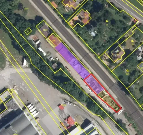 Pronájem komerčního pozemku, Praha, Roztocká, 490 m2