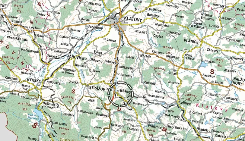 Prodej pole, Běšiny, 4510 m2