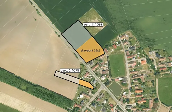 Prodej podílu pozemku pro bydlení, Staré Ždánice, 4622 m2