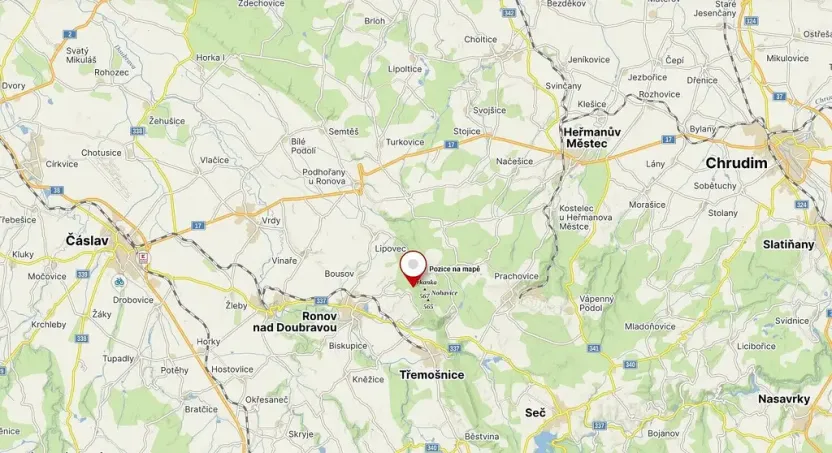 Prodej pole, Žlebské Chvalovice, 6524 m2