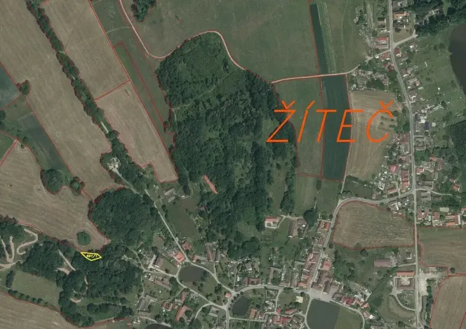Prodej pole, Chlum u Třeboně - Žíteč, 403 m2
