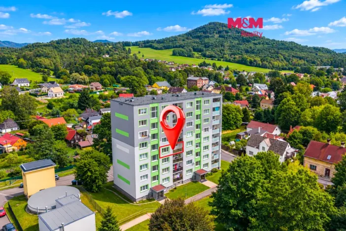 Prodej bytu 3+1, Cvikov - Cvikov II, Sídliště, 76 m2
