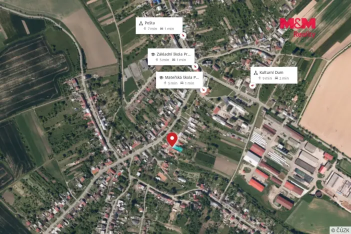 Prodej pozemku pro bydlení, Prusinovice, 1092 m2