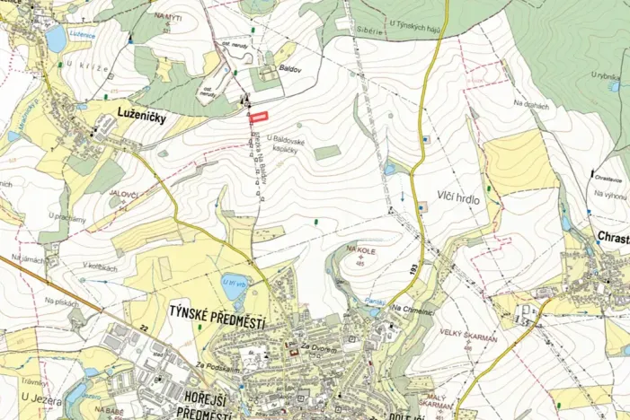 Prodej pole, Domažlice, 5501 m2