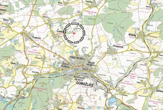 Prodej pole, Domažlice, 5501 m2