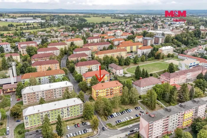 Prodej bytu 2+1, Tachov, Školní, 56 m2