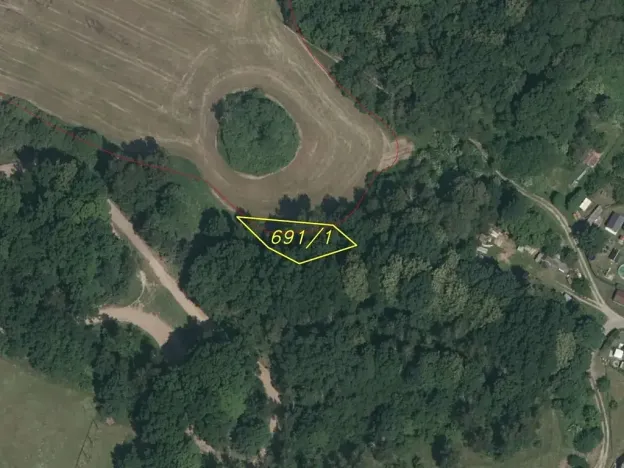 Dražba pozemku, Chlum u Třeboně, 403 m2