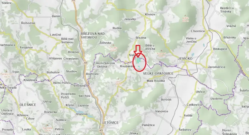 Prodej lesa, Velké Opatovice, 63108 m2