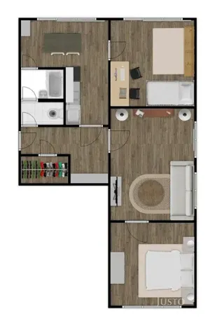 Prodej bytu 3+1, Písek, třída Přátelství, 64 m2