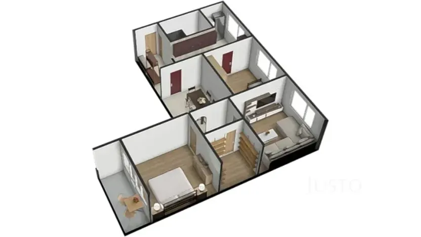 Prodej bytu 3+1, Strakonice, Sídliště 1. máje, 74 m2