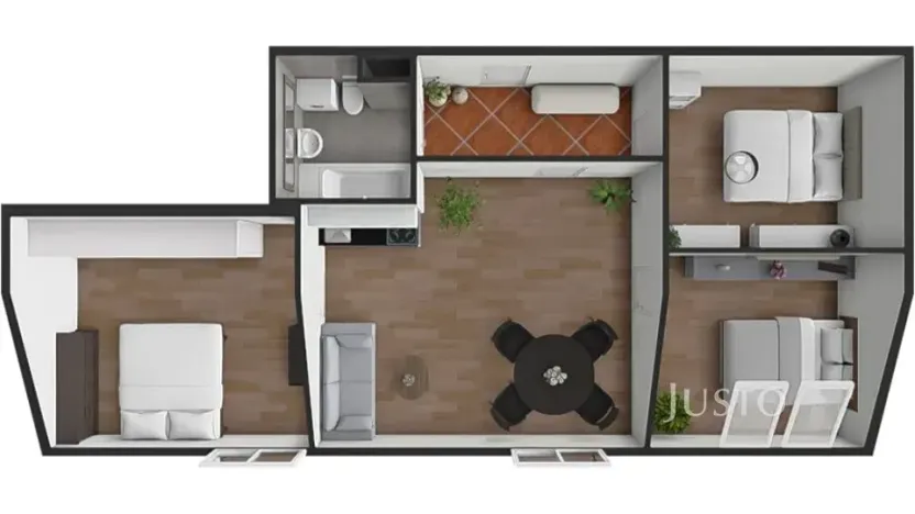 Prodej bytu 4+kk, Písek, Pražská, 71 m2