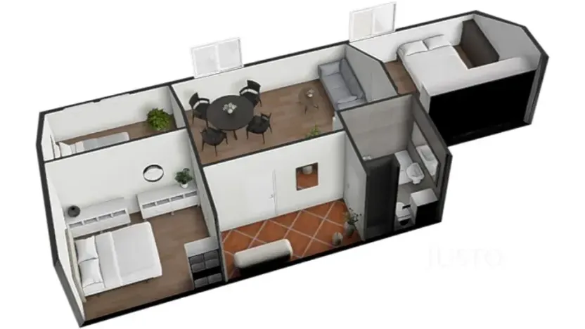 Prodej bytu 4+kk, Písek, Pražská, 71 m2