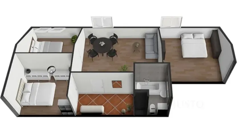 Prodej bytu 4+kk, Písek, Pražská, 71 m2