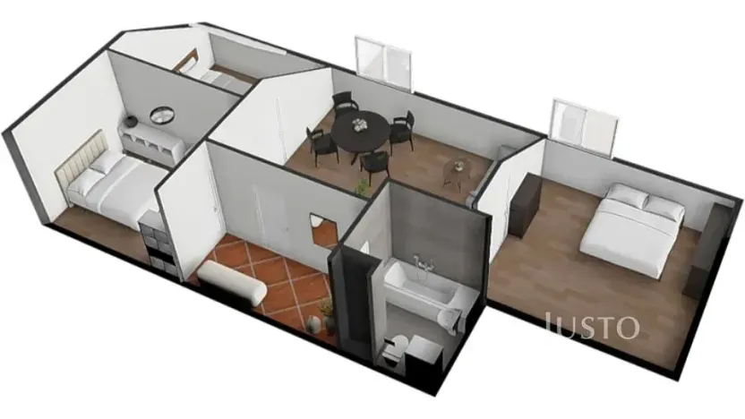 Prodej bytu 4+kk, Písek, Pražská, 71 m2