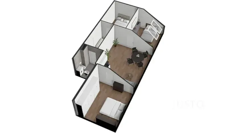 Prodej bytu 4+kk, Písek, Pražská, 71 m2
