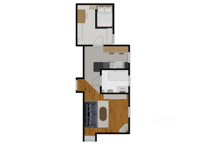 Prodej bytu 2+kk, Vráž, 51 m2