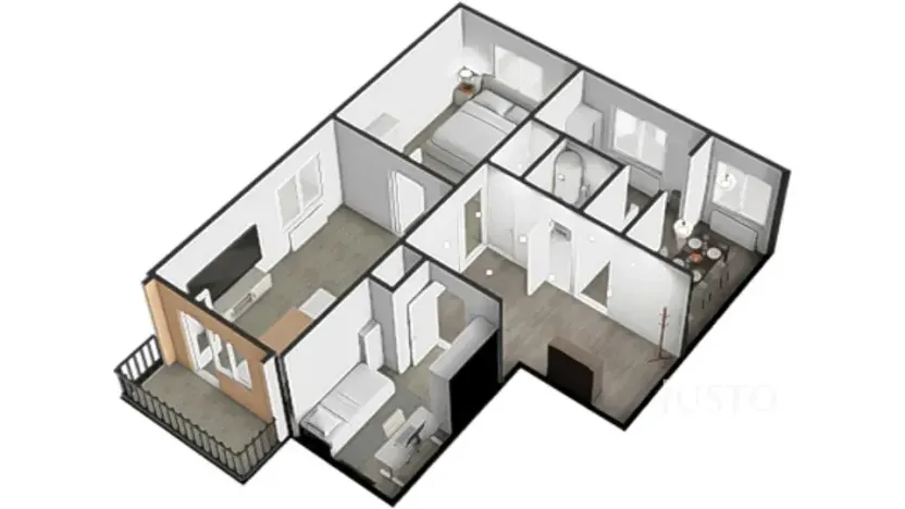 Prodej bytu 3+1, Písek, Ke Střelnici, 78 m2