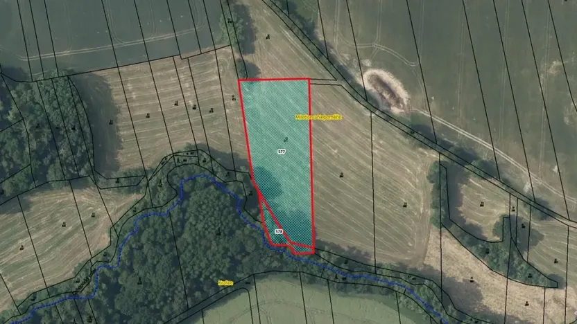Prodej pole, Nepoměřice, 7161 m2