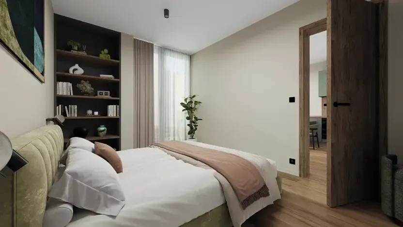 Prodej bytu 1+kk, Praha - Košíře, Hlaváčkova, 38 m2