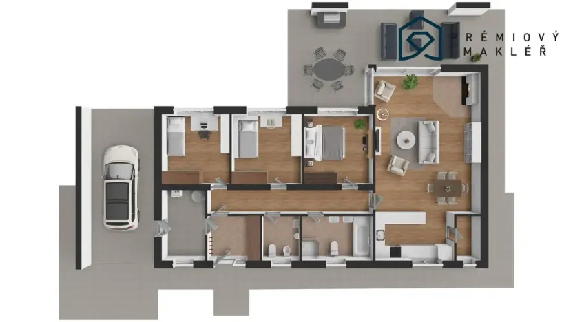 Prodej pozemku, Most, 754 m2