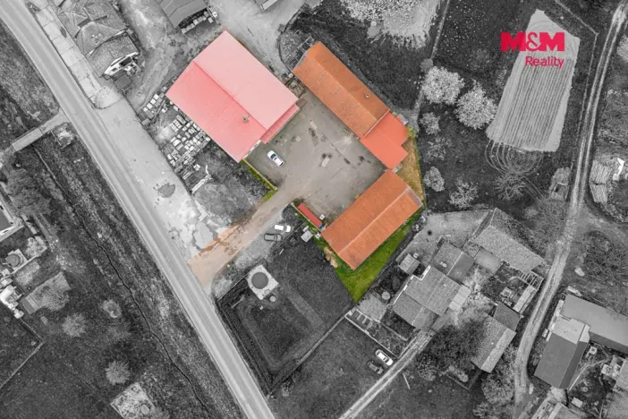 Pronájem výrobních prostor, Dubenec, 453 m2