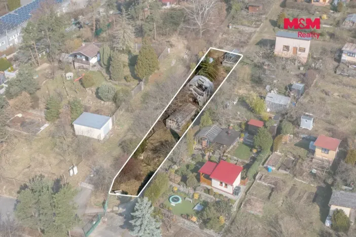 Prodej zahrady, Plzeň - Lobzy, 260 m2
