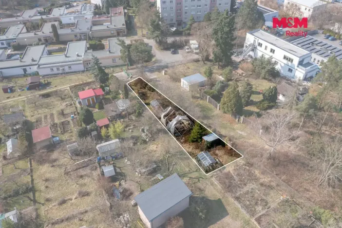 Prodej zahrady, Plzeň - Lobzy, 260 m2