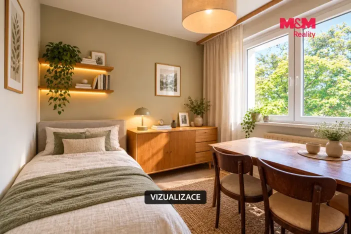Prodej bytu 2+kk, Cvikov - Cvikov II, Sídliště, 41 m2