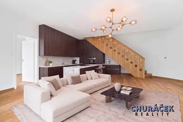 Prodej bytu 4+kk, Praha - Libeň, Nad Okrouhlíkem, 105 m2