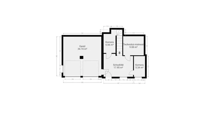 Prodej rodinného domu, Praha - Řeporyje, Havlůjové, 300 m2