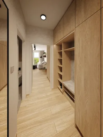Prodej bytu 1+kk, Milovice, Topolová, 25 m2