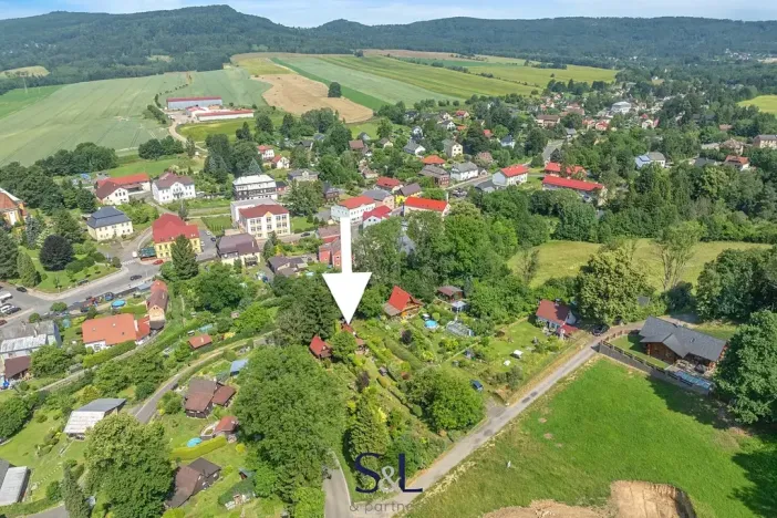 Prodej zahrady, Skalice u České Lípy, 615 m2