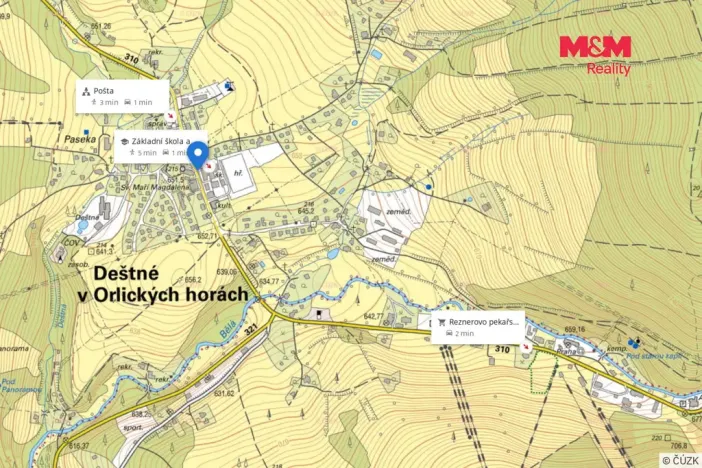 Prodej ubytování, Deštné v Orlických horách, 590 m2