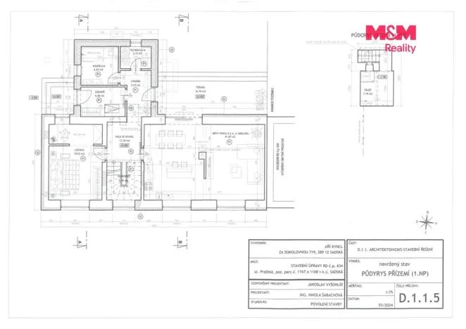 Prodej rodinného domu, Sadská, Pražská, 234 m2