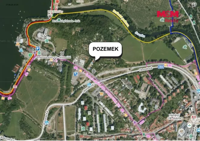 Prodej pozemku pro bydlení, Brno, 378 m2