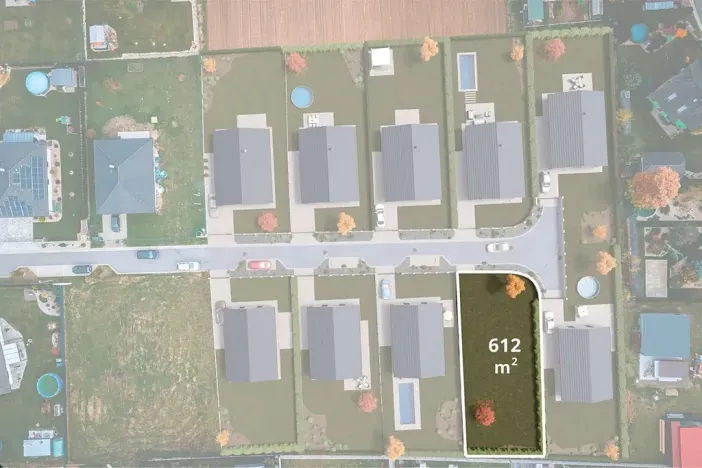 Prodej pozemku pro bydlení, Labské Chrčice, 612 m2