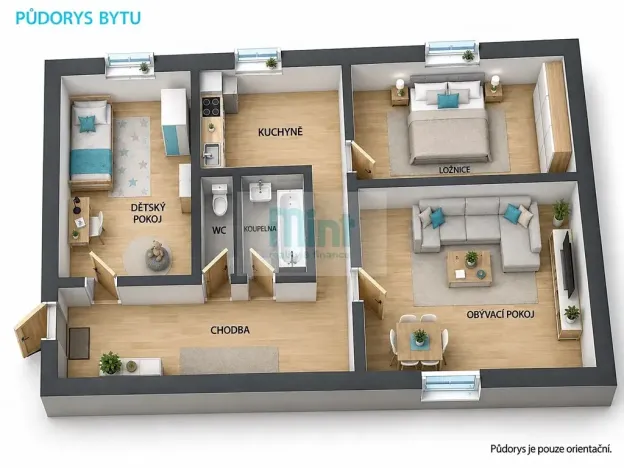 Prodej bytu 3+1, Ostrava, Výškovická, 70 m2