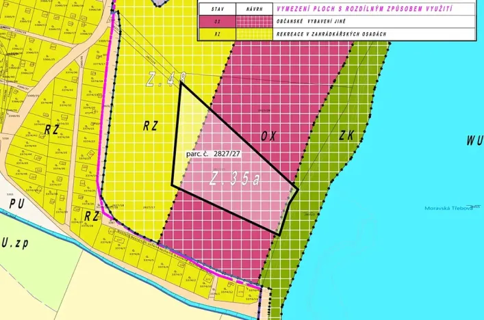 Prodej komerčního pozemku, Moravská Třebová, 9780 m2