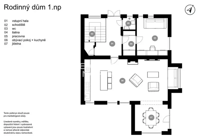 Prodej rodinného domu, Praha - Smíchov, Tichá, 324 m2