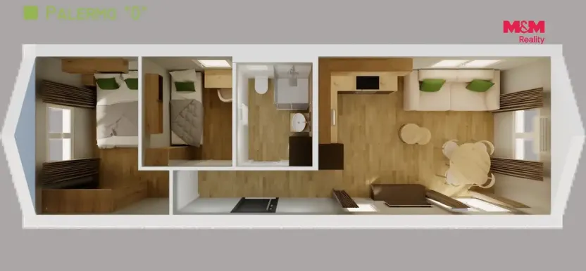 Prodej rodinného domu, Domašov u Šternberka, 50 m2