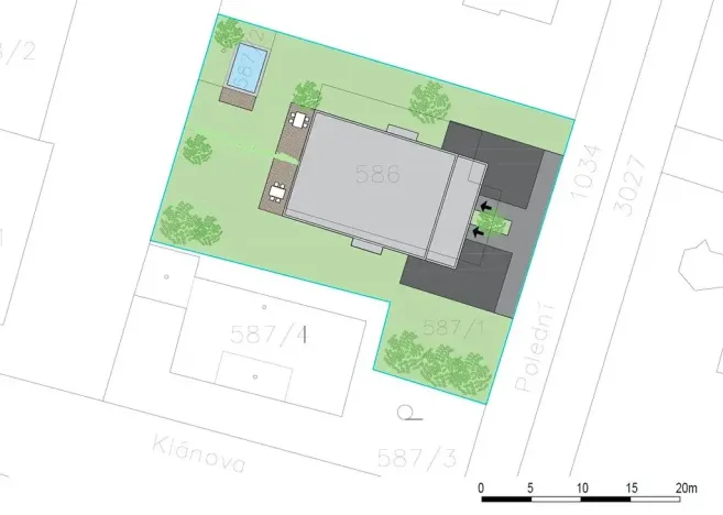 Prodej rodinného domu, Praha - Hodkovičky, Polední, 279 m2