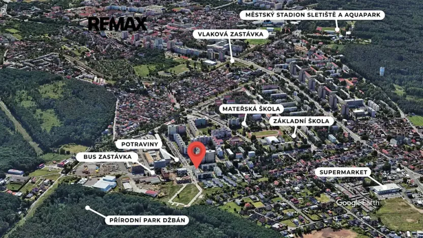 Pronájem bytu 2+kk, Kladno, Benediktínská, 50 m2