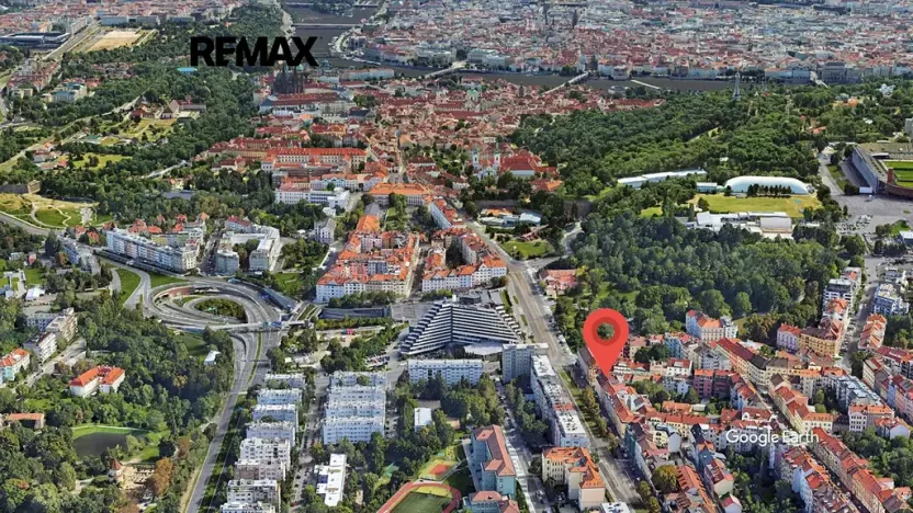 Pronájem bytu 2+kk, Praha - Břevnov, Heleny Malířové, 68 m2