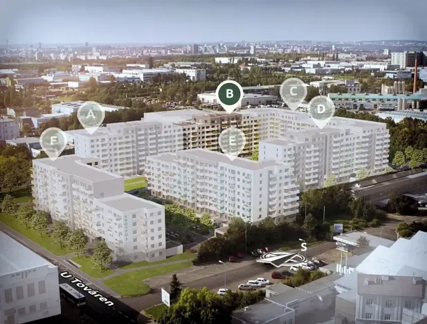 Prodej bytu 2+kk, Praha - Hostivař, U továren, 50 m2