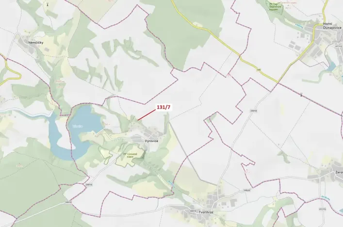 Dražba lesa, Výrovice, 7 m2
