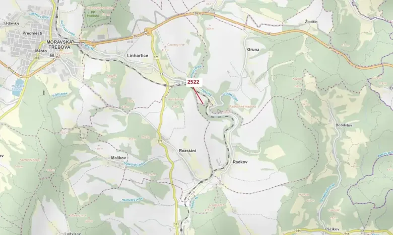 Dražba lesa, Gruna, 284 m2