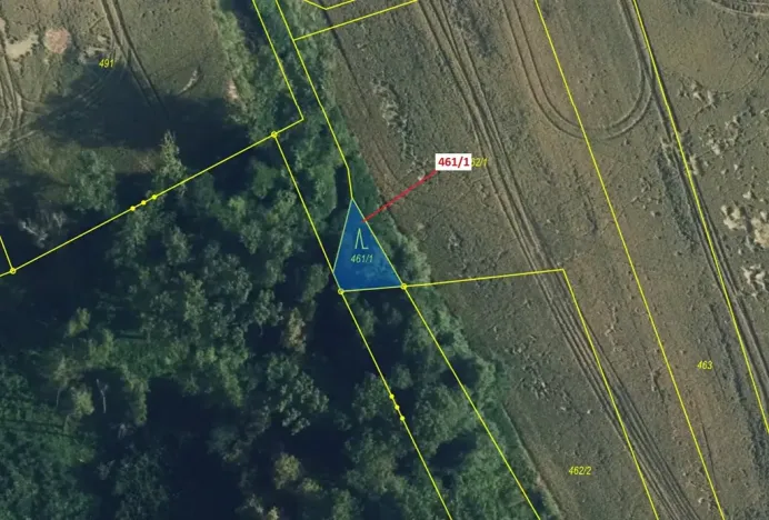 Dražba lesa, Sobíšky, 143 m2