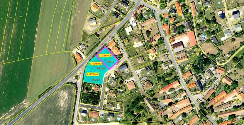 Prodej pozemku pro bydlení, Štíhlice, 1029 m2