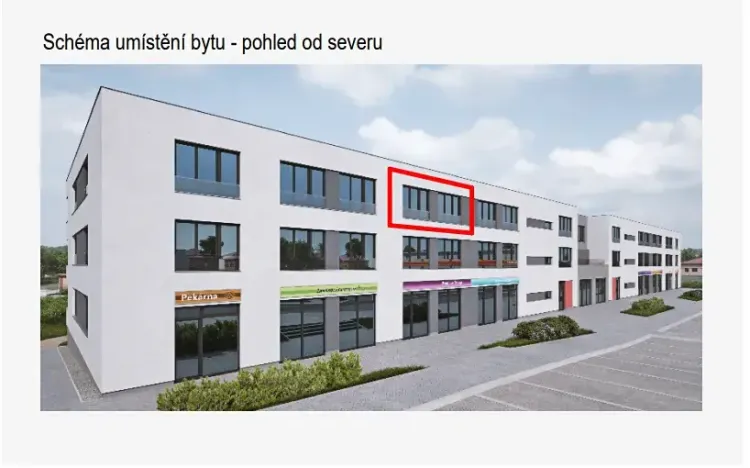 Pronájem bytu 2+kk, Velké Přílepy, Pražská, 59 m2